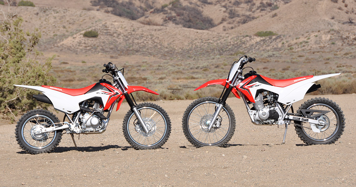 2014 Honda CRF 125F & 125FB Dirt Bike Test