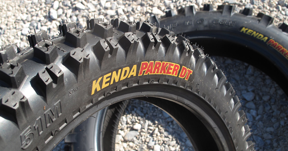 Kenda K772 Parker Radial Tire 110/100R18 