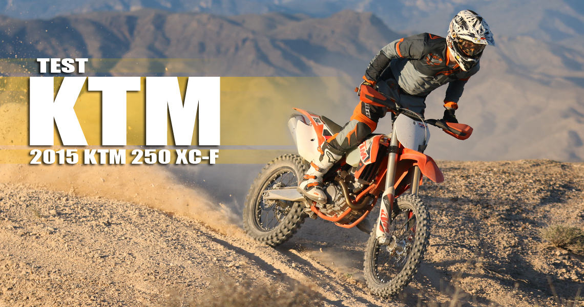 2015 KTM 250 XC-F - Dirt Bike Test
