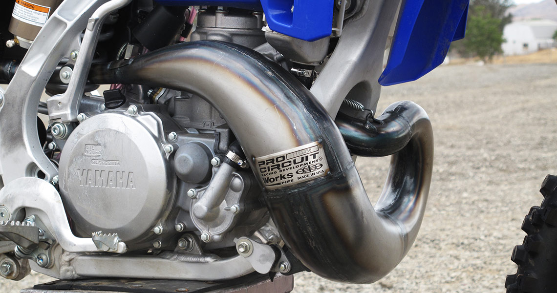 Pro Circuit Pipe and Silencer for Yamaha YZ250 - Dirt Bike Test