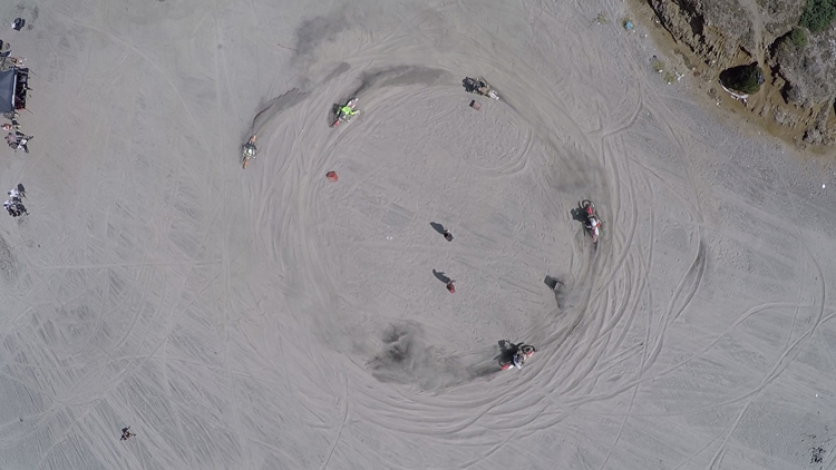 The annual Circle Sand Race.