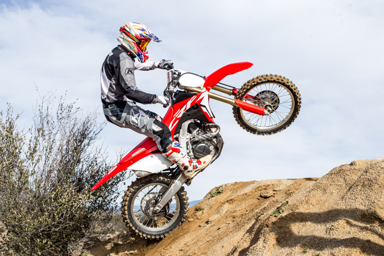 2017 Honda CRF450RX First Riding Impression - Dirt Bike Test