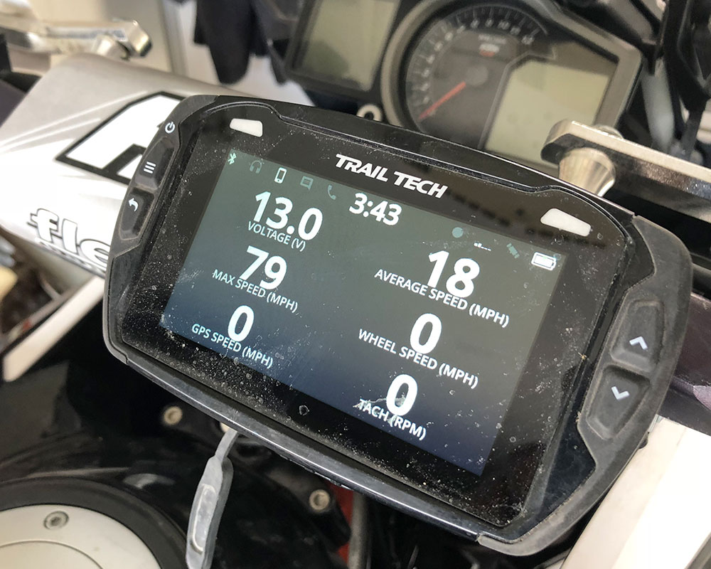 Trail Tech Voyager Pro GPS - Dirt Bike Test