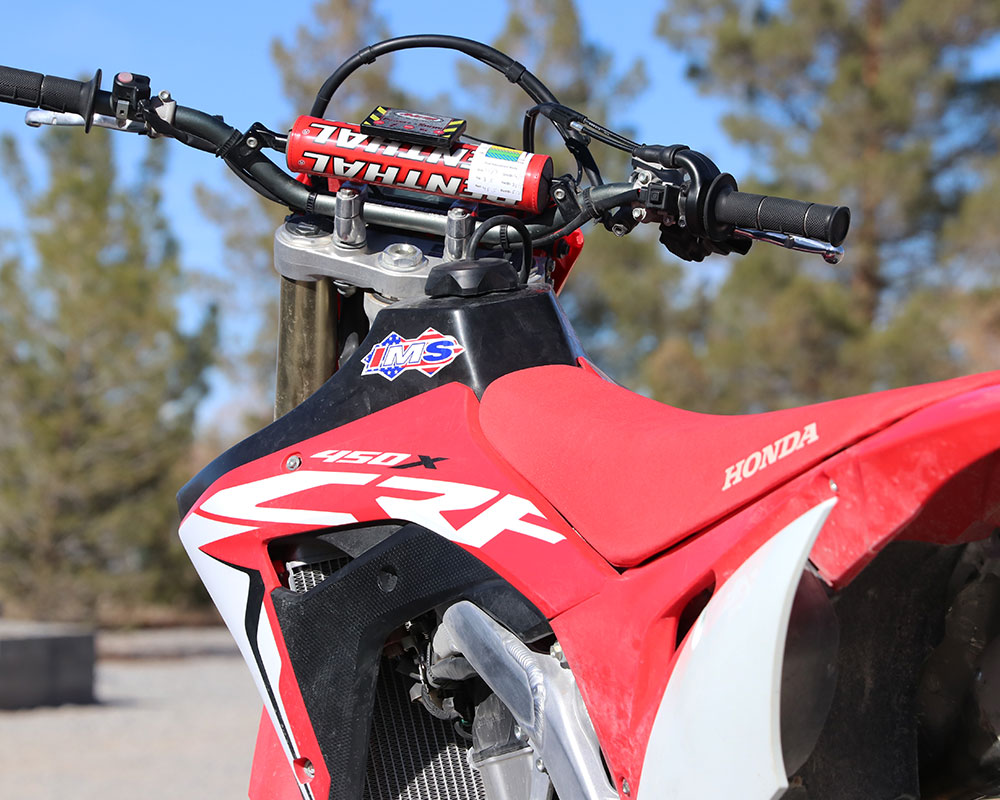 IMS Large Capacity Gas Tank For Honda CRF450 L and X - Dirt Bike Test
