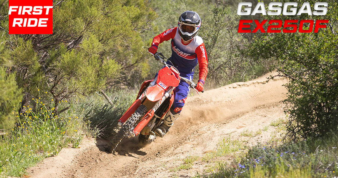 First Impression 2022 GasGas EX250F Dirt Bike Test