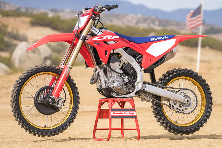 First Impression 2023 Honda CRF450R Dirt Bike Test