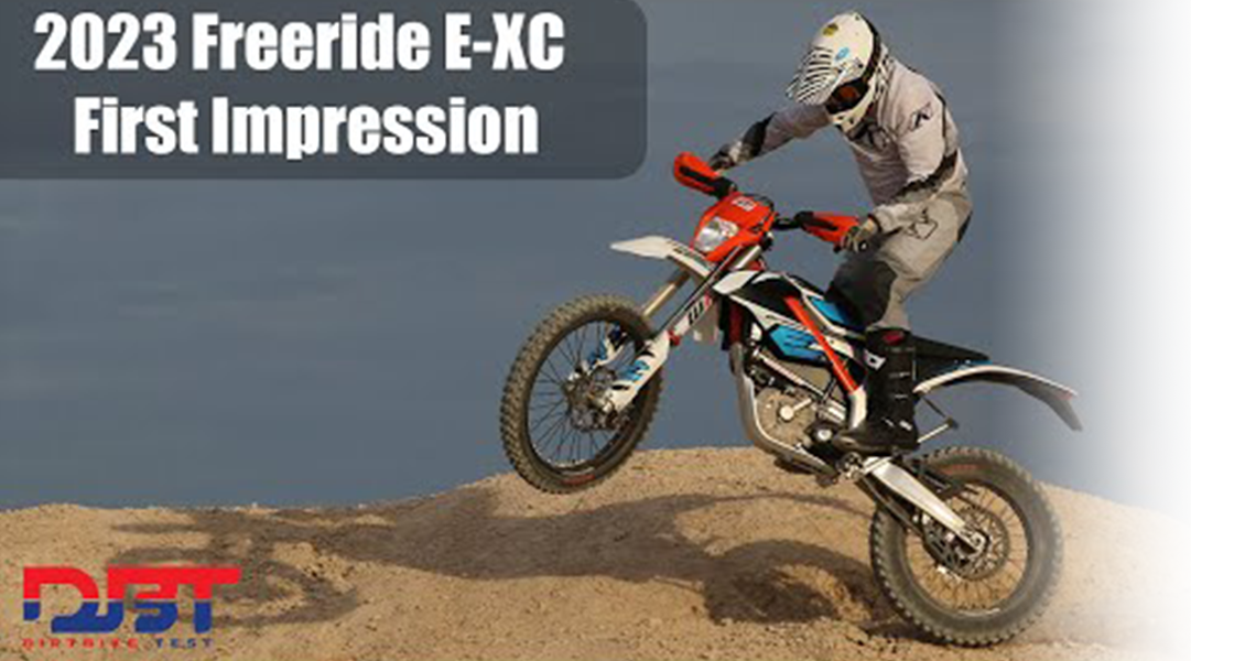 First Impression 2023 KTM Freeride EXC Dirt Bike Test